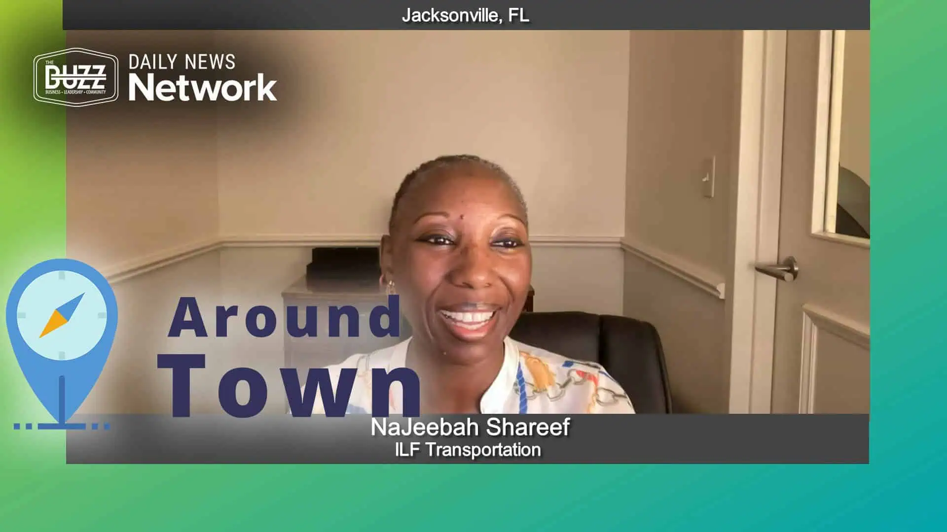Around Town with NaJeebah Shareef of ILF Transportation
