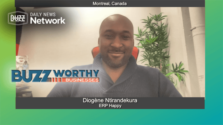 Buzzworthy Businesses with Diogène Ntirandekura of ERP Happy